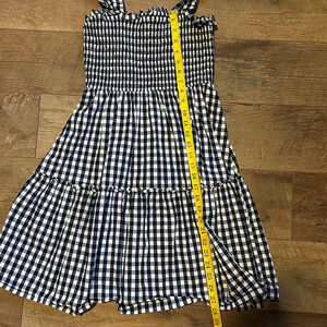 Women's Crown & Ivy Dress Size S Black White Gingham clearance